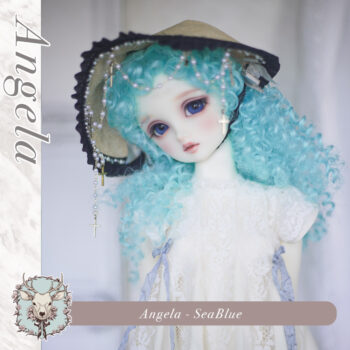 Angela | Sea Blue 9-10"